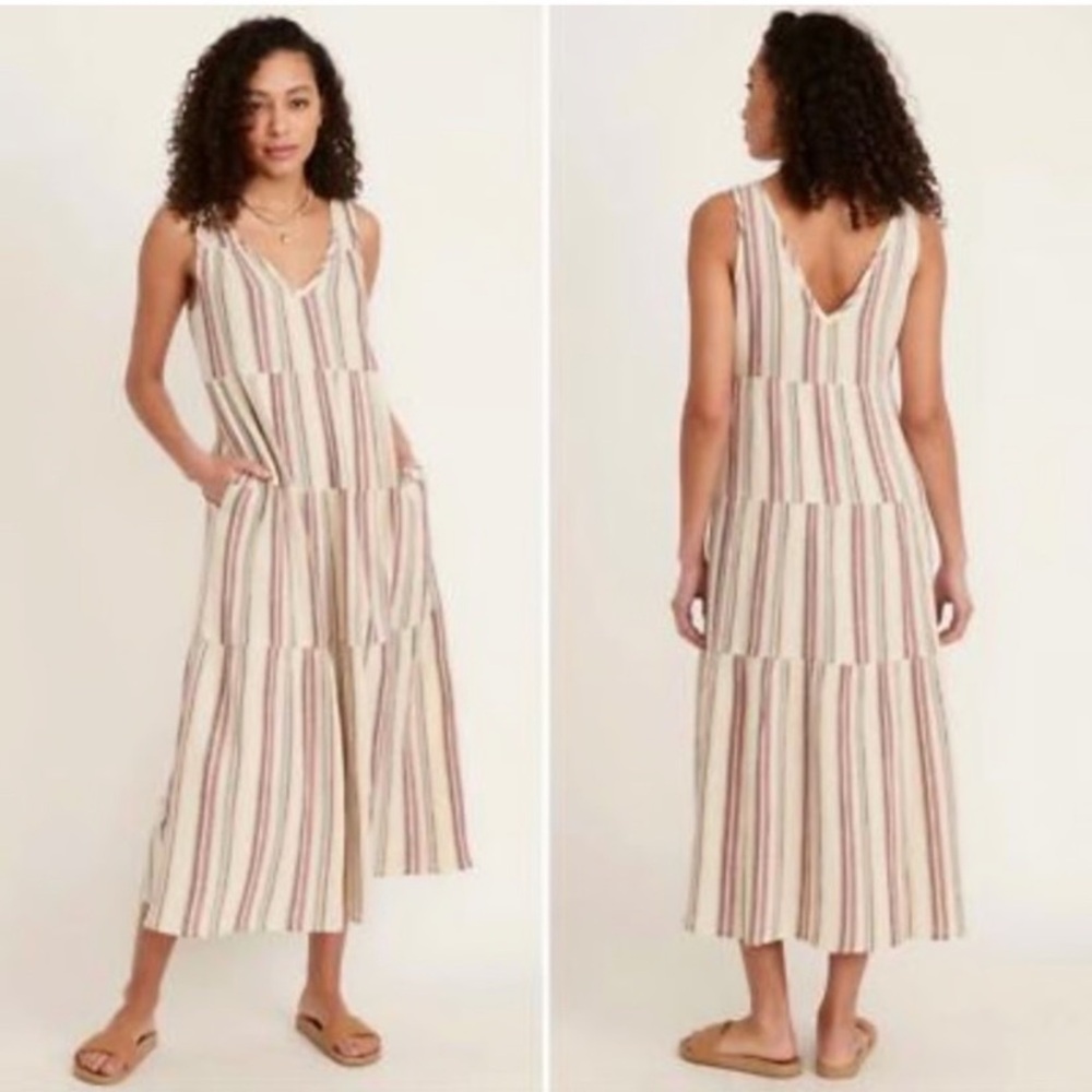 Marine Layer Sleeveless Maxi Dress w/pockets